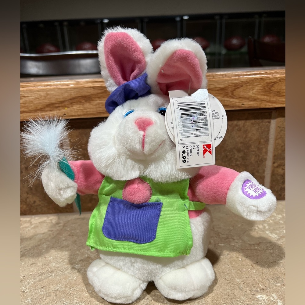 Vintage dan dee dancing Easter bunny